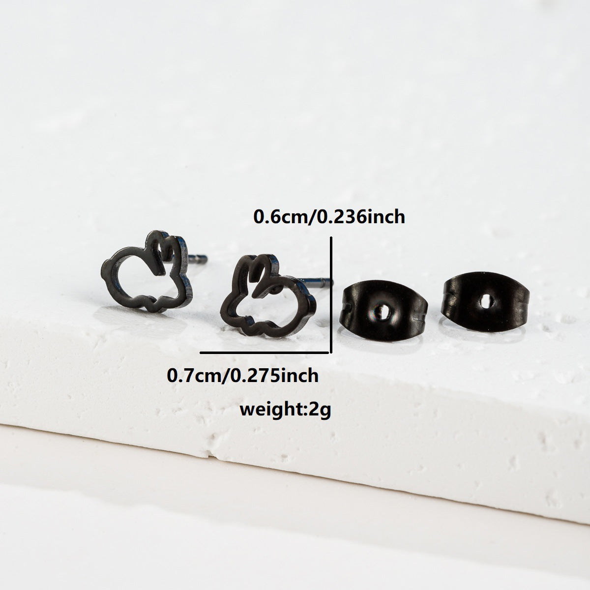 Cottontail Twinkle Stud Earrings