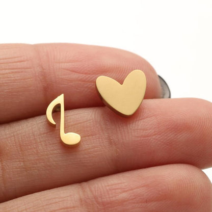 LoveNote Stud Earrings