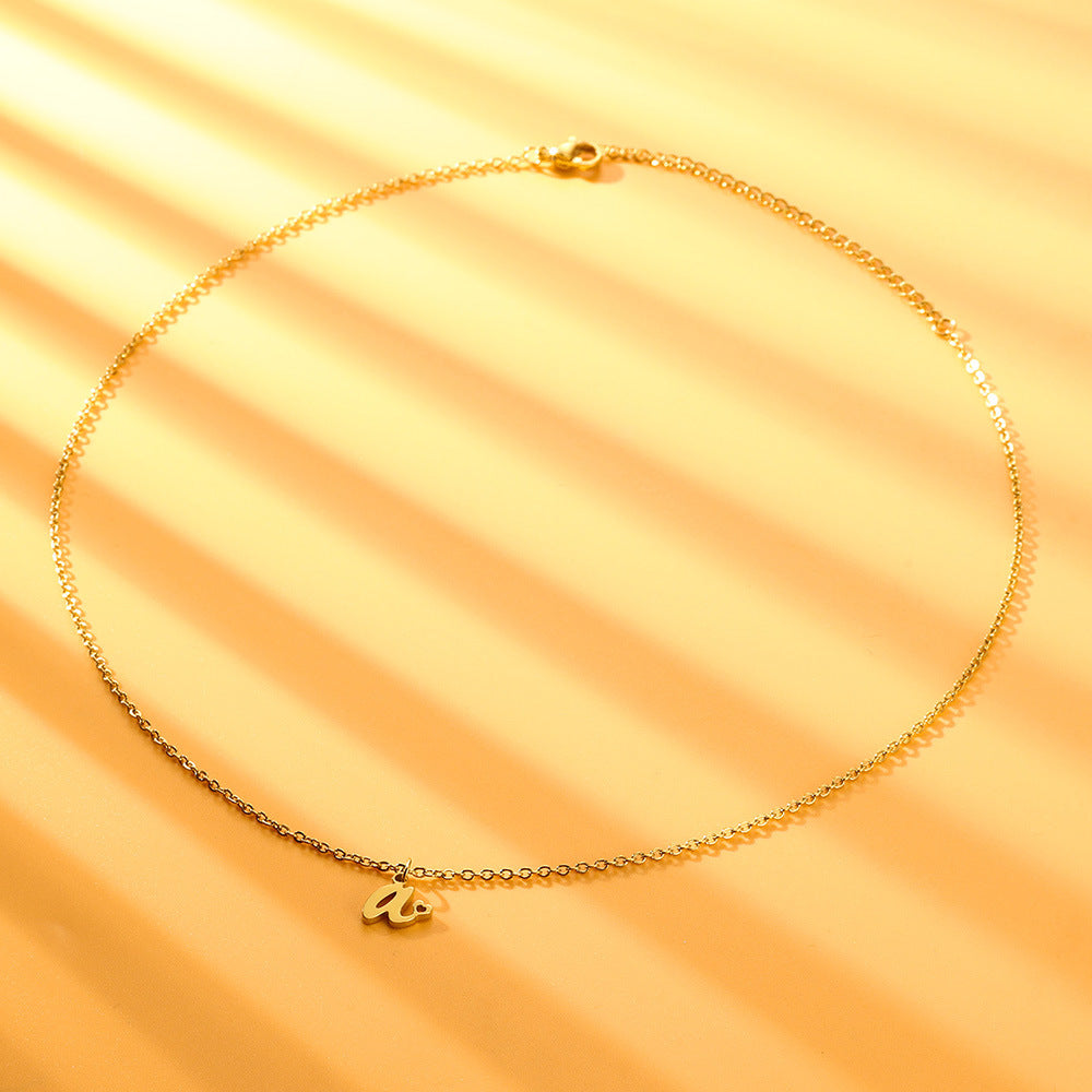 Initial Statement Necklace