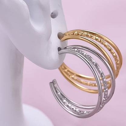 Diora Twine Hoops