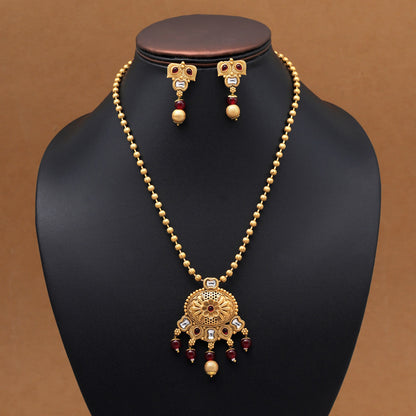 Bhairavi Pendant Set