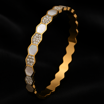 Hulio 18K Anti-Tarnish Bangle Kada Bracelet