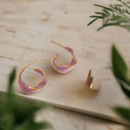 Pixie Twist Hoop Earrings