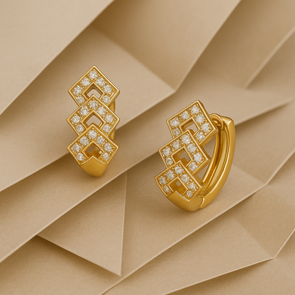 Stud Embellished Earrings