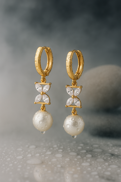 Pastle Pearl Earrings