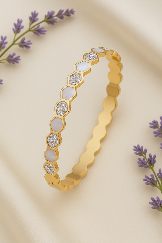 Hulio 18K Anti-Tarnish Bangle Kada Bracelet