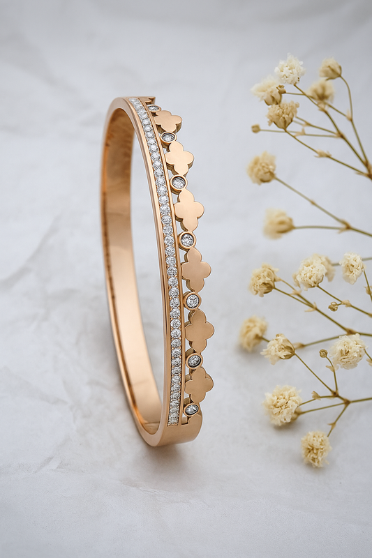 Maura 18K Anti-Tarnish Bangle Kada Bracelet
